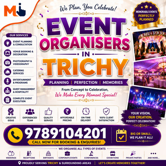 Mumbai, Event Planning, Why Professional Event Management In Trichy Makes Every Event Successful