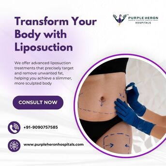 Jaipur, Health & Beauty Items, INR 150000,  Transform Your Body With Liposuction At Purple Heron Hospitals