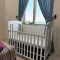 SAR 175,  BABY CRIB Moveable With Matress And Bedsheets