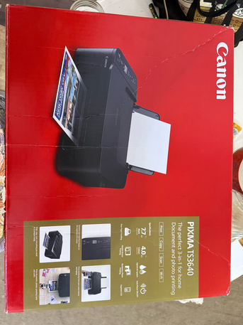 Tabuk City, Electronics, SAR 120,  Canon Pixma TS3640 Printer And Scanner With Wifi