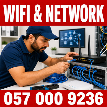Al Narjis, Technical, ✅✅✅ WIFI, NETWORK & LAN SETUP RIYADH – ✅ 057 000 9236 ✅✅✅