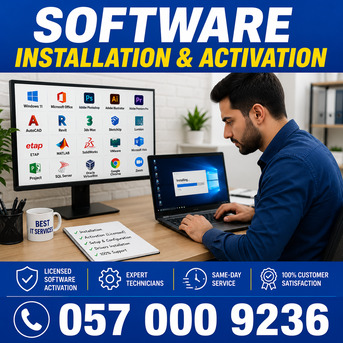 Al Nakheel, Software Development, ✅✅✅ SOFTWARE INSTALLATION & SETUP RIYADH – ✅ 057 000 9236 ✅✅✅