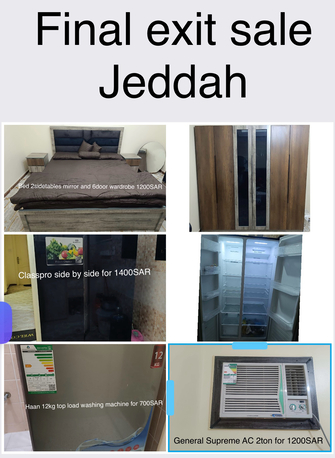 Al Balad, Appliances, SAR 1200,  Final Exit Sale All Items Almost New
