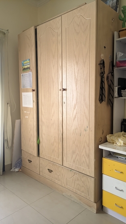 Mahooz, Household Items, BHD 30,  Kids Bed With Mattress + Kids Studying Tablet+ Cupboard For Kids