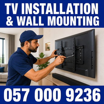 Al Narjis, Television, ✅✅✅ TV INSTALLATION & WALL MOUNTING RIYADH – ✅ 057 000 9236 ✅✅✅