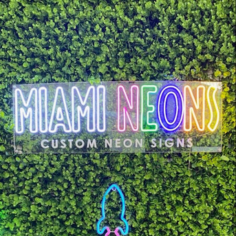 Miami, Interior Design, Miami Neons | Custom Neon Signs