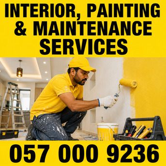 Al Narjis, Interior Design, ✅✅✅ INTERIOR, PAINTING & MAINTENANCE SERVICES RIYADH – ✅ 057 000 9236 ✅✅✅