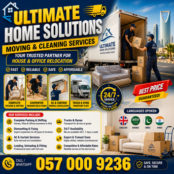 Olaya, Cleaning, ✅✅✅ HOUSE MOVING & PACKING SERVICES RIYADH – ✅ 057 000 9236 ✅✅✅