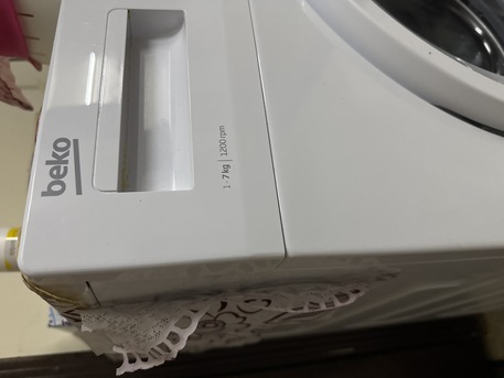 Ras Rumman, Appliances, BHD 45,  Urgent Sale: Beko Washing Machine 7kg Fully Automatic Front Load