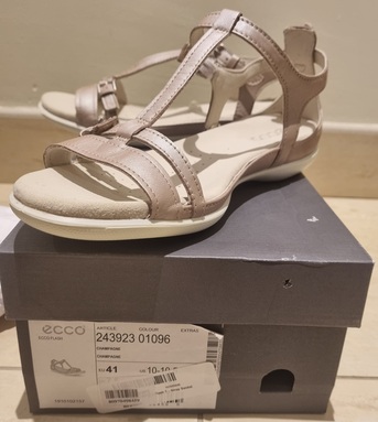 Khobar, Clothing & Accessories, SAR 150,  Brand New Ecco Leather Sandals (women), Size 41 EU.