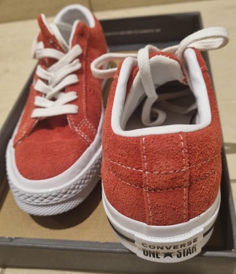 Khobar, Clothing & Accessories, SAR 150,  Brand New Converse LEATHER Sneakers (kids), Size 35EU (22cm)