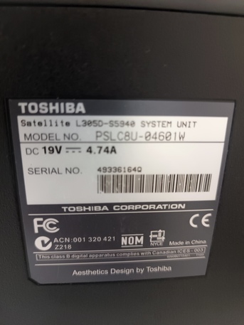 Al Mazruiyah, Computers, SAR 350,  Toshiba Satellite L305D 2gb Ram 256gb Hdd