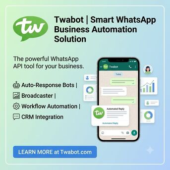 New Delhi, Business, Twabot | Smart WhatsApp Business Automation Solution