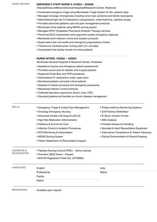 Madinah, Job Seekers, Registered Nurse