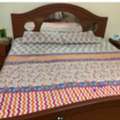 SAR 450,  KIng Size Bed (with FREE Mattress, Dressing Table And Side Tables)
