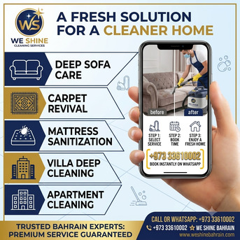 Sanad, Cleaning, Expert Deep Cleaning: Sofa, Carpet, Mattress, Flat & Villa - Sanad