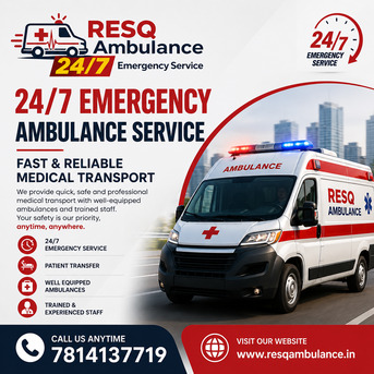 Chandigarh, Medical, 24/7 Emergency Ambulance Service | Fast & Reliable Medical Transport