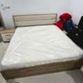 SAR 1200,  Bed With Mattress &ndash; Home Center &ndash; Almost New Excellent Condition &ndash; Urgent Sale
