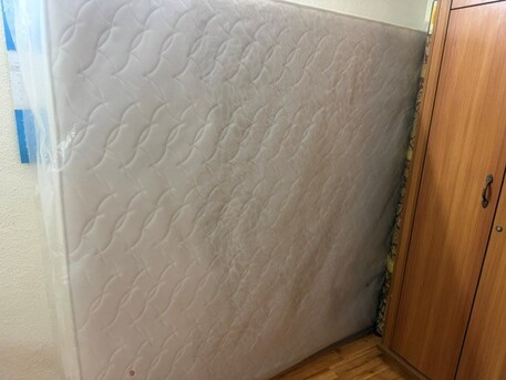 Jeddah, Furniture, SAR 1200,  Bed With Mattress &ndash; Home Center &ndash; Almost New Excellent Condition &ndash; Urgent Sale