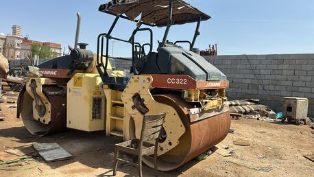 Jeddah, Heavy Equipment, SAR 60,  Tendom Asphalt Roller - Double Drum For Sale - Dynapac
