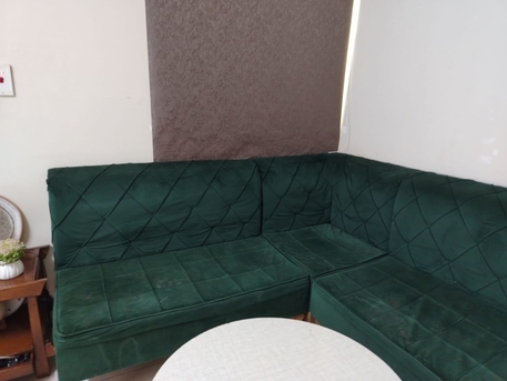 Al Adama, Furniture, SAR 400,  For Sale: Sofa Set & 2-Door Wardrobe &ndash; Good Condition