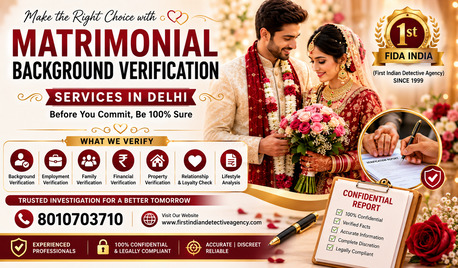 New Delhi, Legal, Trusted Relationship Verification Services In Delhi | First Indian Detective Agency