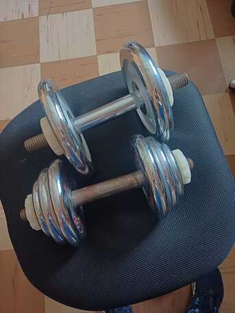 Makkah, Sporting Goods, SAR 89,  10 And 12 Kg Dumbbells