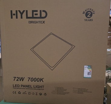 Riyadh, Electrical & Plumbing, SAR 55,  LED Panel Light 72W, 220V-240V, 50/60Hz, 7000K White Colour