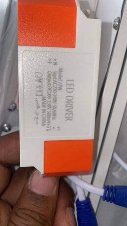 Riyadh, Electrical & Plumbing, SAR 55,  LED Panel Light 72W, 220V-240V, 50/60Hz, 7000K White Colour