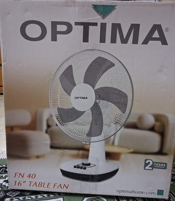 Hara, Appliances, SAR 100,  Table Fan (Optima New)