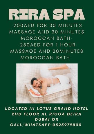 Al Rigga, Health, Rira Spa Offer 6/28/2026