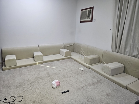 Jubail, Furniture, SAR 100,  ARABIC SEATER L SHAPE AND 2 BED FRAME