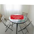 BHD 17,  🌍Table+3 Chairs  In Good Condition For Sale With Delivery