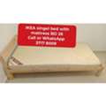 BHD 26,  🌍Ikea Single Bed With Mattress In Good Condition For Sale With Delivery