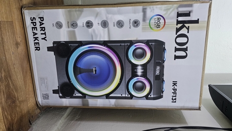 Al Mazruiyah, Home Audio, SAR 250,  IKON BIG PARTY SPEAKER IK-PF131