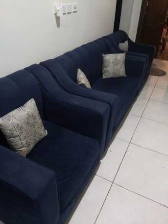 Al Aziziyah, Furniture, SAR 1300,  Give Away Price Good Condition Sofa & Majlis