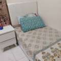 SAR 450,  Single Bed With Side Drawers & 2-Door Wardrobe &ndash; Like New