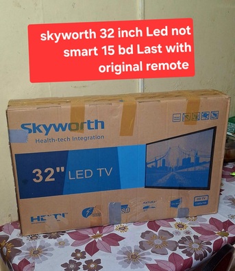 Manama, Electronics, BHD 15,  SKYWORTH And TCL 32 Inch Led Not Smart 15 Bc Each Last With Original Remote Msg 3670 8372