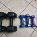 BHD 13,  Dumbell Set, 5kg Pair, 3kg Pair, 2 Kg Pair