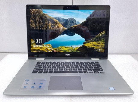 Muharraq, Computers, BHD 115,  DELL Touch 2 In 1 Laptop (Metallic Body) Core I7 15.6" FHD Touch 360* Flip Display 8GB RAM