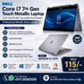 BHD 115,  DELL Touch 2 In 1 Laptop (Metallic Body) Core I7 15.6