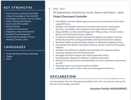 Dhahran, Job Seekers, Looking For Technical Document Controller,Cal & Inspection Lab Certificatio Dvsn QC