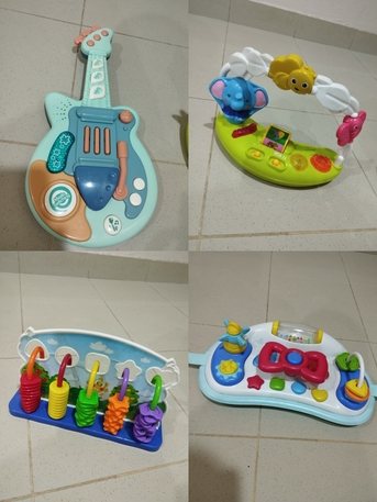 Al Mursalat, Baby & Kid Stuff, SAR 1,  Baby Playtime Bundle Toys -Walker, Musical & Learning Toys