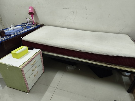 Dammam, Furniture, SAR 7550,  Steel Cot Mattress & Side Table, Brand New Safety Shoes
