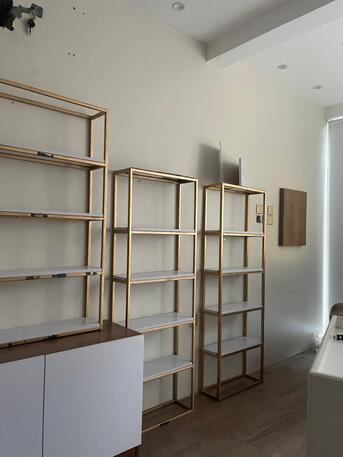 East Riffa, Furniture, BHD 150,  🪞 For Sale — Display Shelves & Cabinets -  للبيع — رفوف وخزائن فاخرة