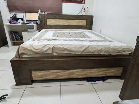 Al Masiaf, Furniture, SAR 4800,  Home Center Wooden Bed Set