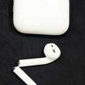SAR 140,  Original Apple AirPods 2nd Gen (Left Side Mic Issue Only) + Free Silicone Case & Cable