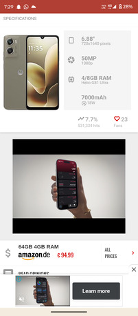 Riyadh, Mobile Phones, SAR 399,  Only 14 Days Old Motorola G06 Power Comes With 7000Mah Big Massive Battery 2days Backup