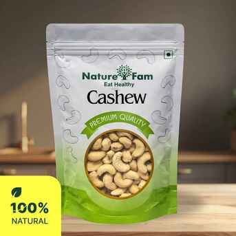 Faridabad, Food, INR 299,  Kaju 200 GM Price &ndash; Premium Cashew Nuts Online | NatureFam
