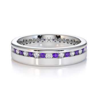Mississauga, Jewelry, Amethyst Eternity Rings